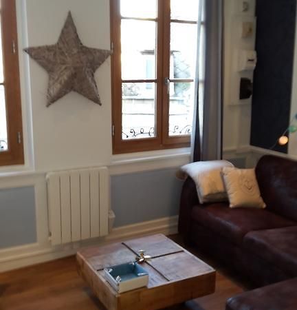 Apartamento Le Saint Léonard...Il est bleu Honfleur Exterior foto